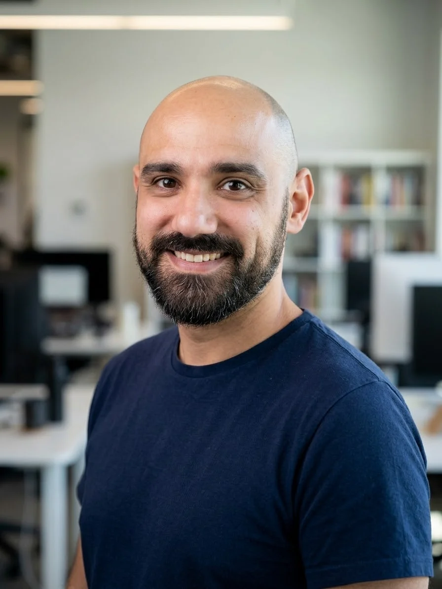 Portrait of Raz Mocanu